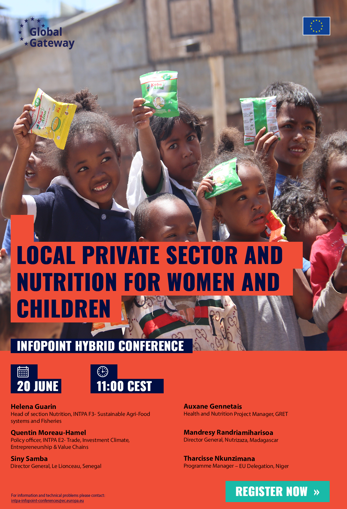 InfoPoint conference: Local Private Sector and Nutrition for Women and Children
