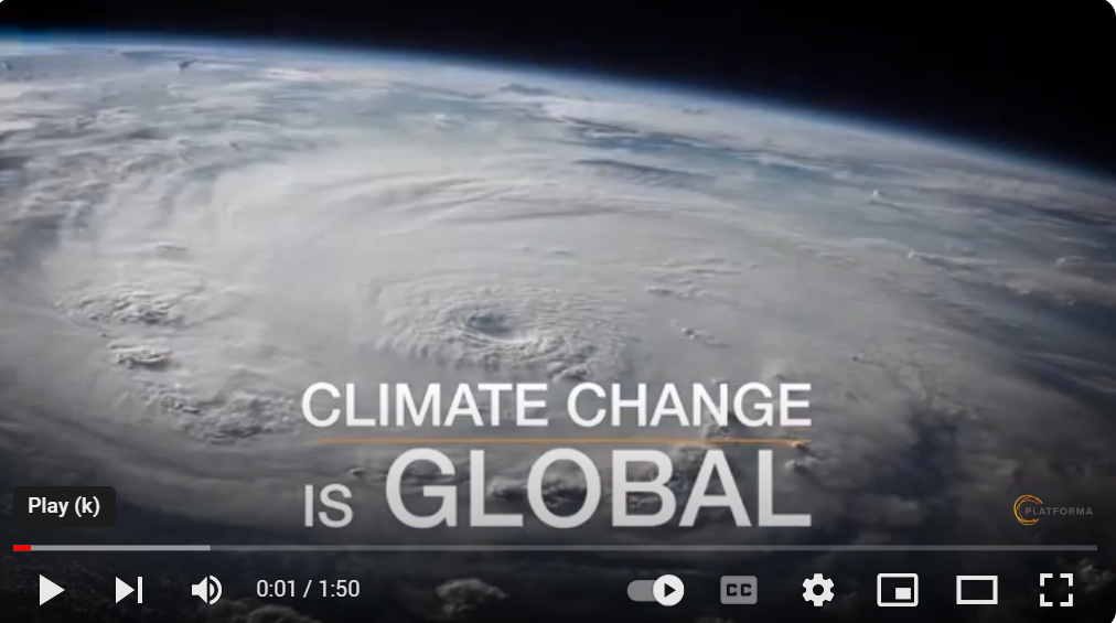 Climate change, local actions make global change
