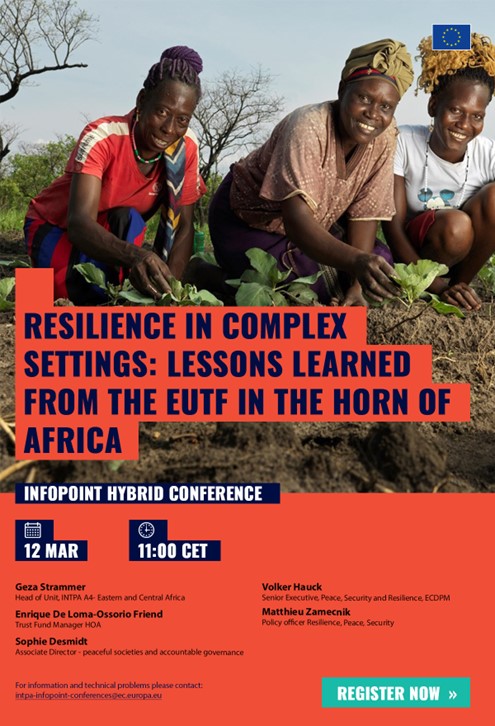 InfoPoint conference: Resilience in complex settings - lessons learned from the EUTF in the Horn of Africa