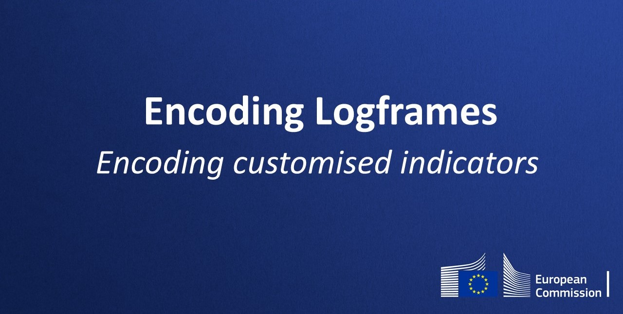 DECORATIVE IMAGE "ENCODING LOGFRAMES: encoding customised indicators"