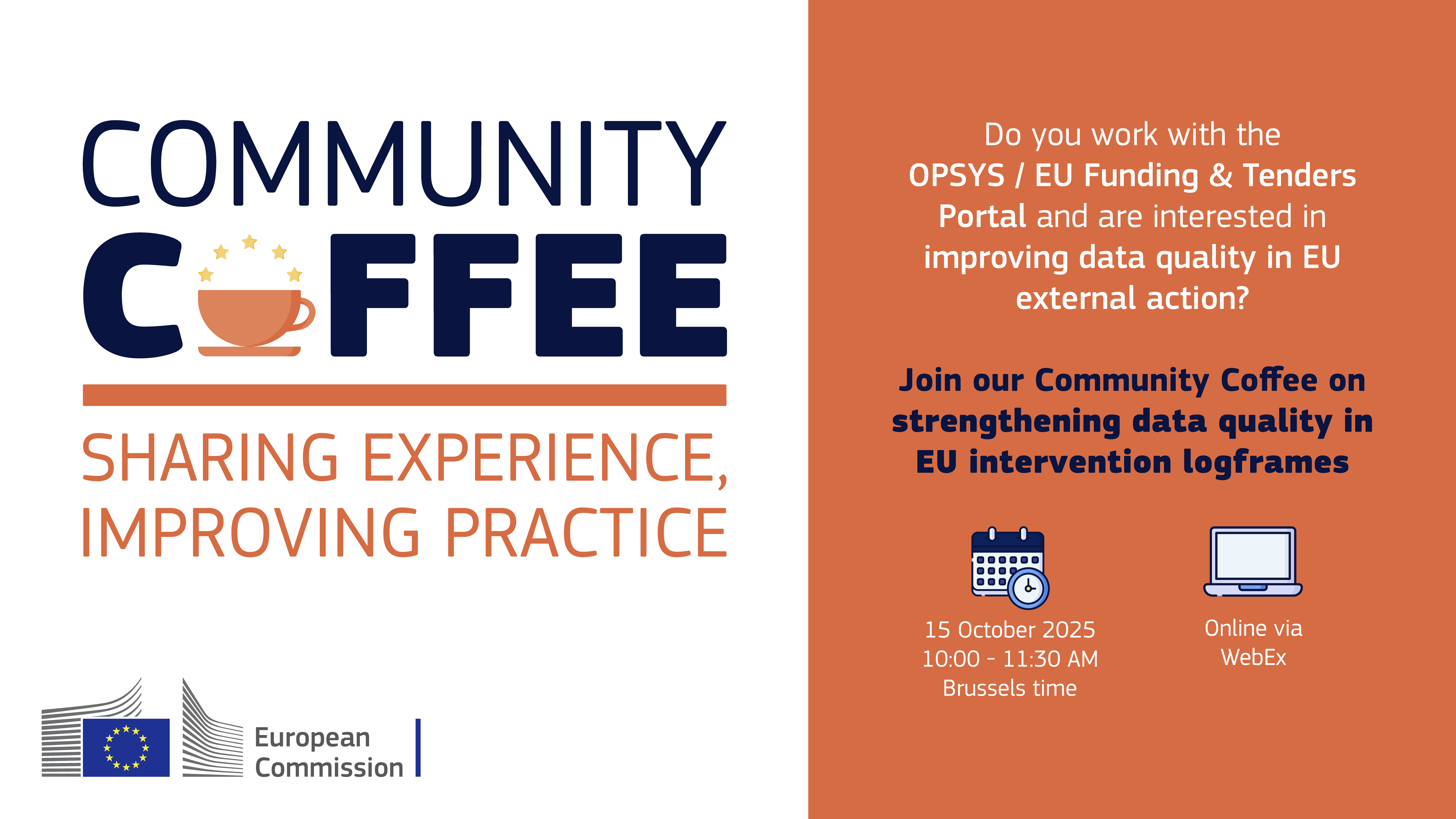 Community coffee leaflet