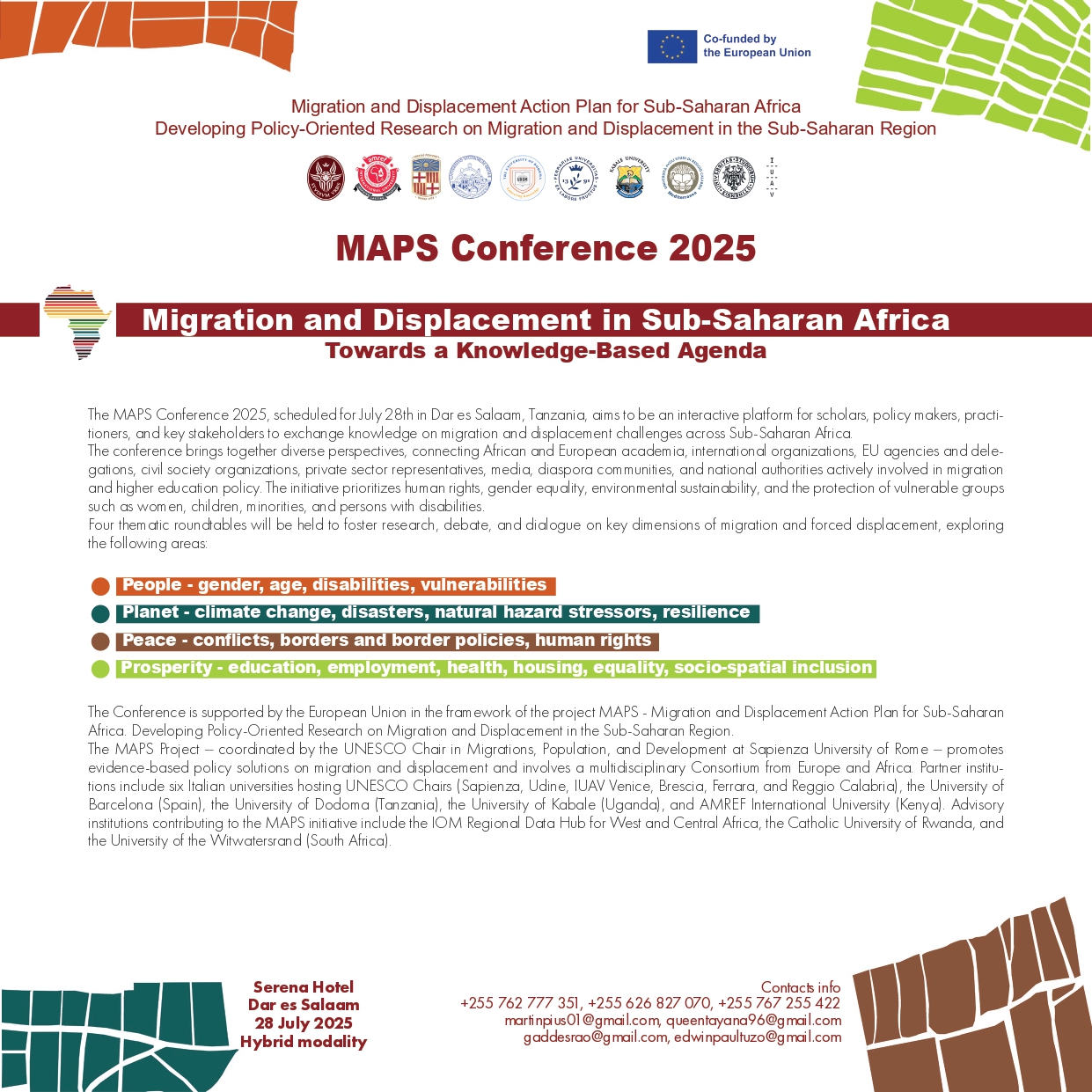 Conference AGENDA
