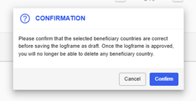 A screenshot of the EU Funding and Tenders Portal new feature