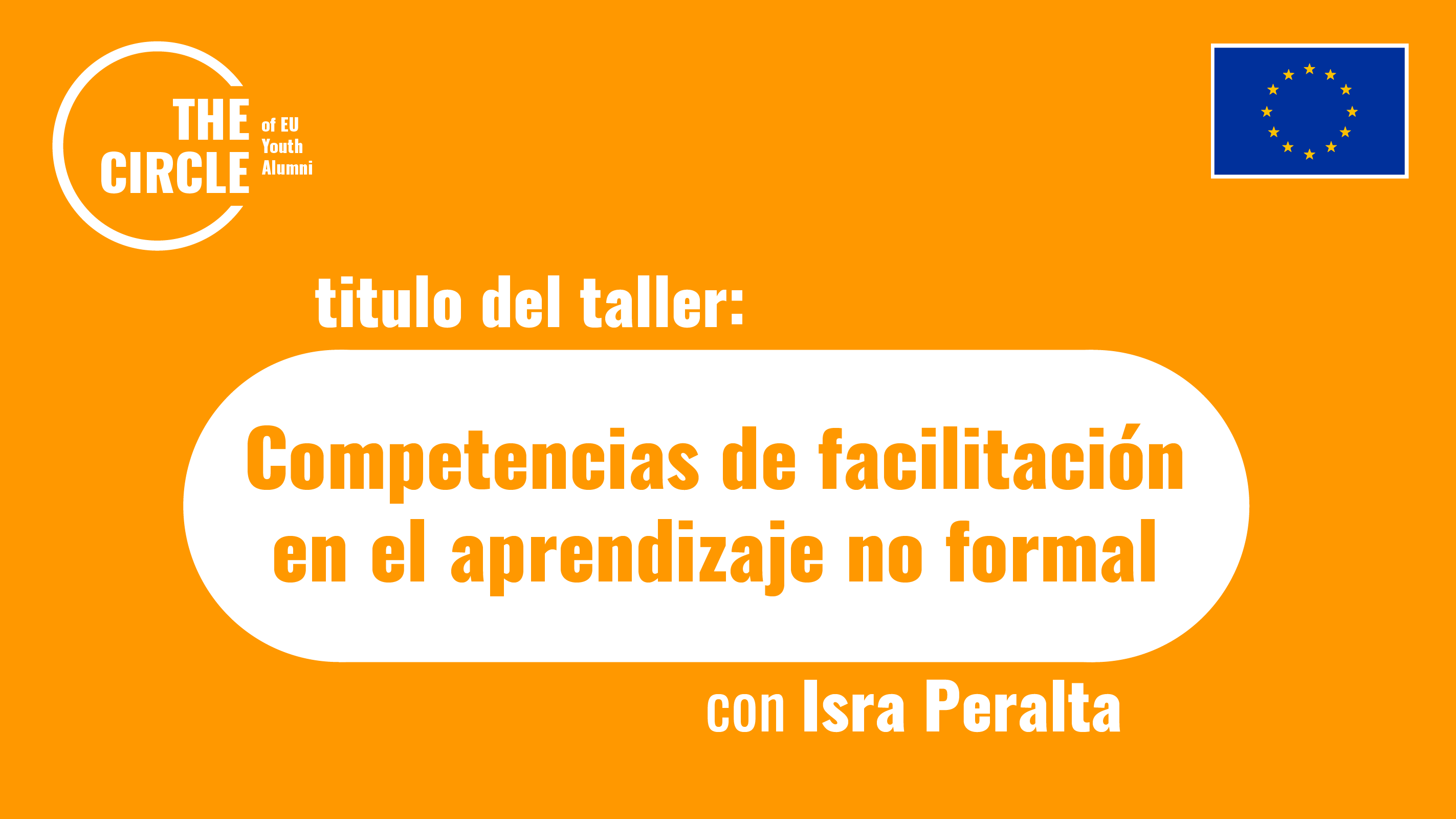 Competencias de facilitación en el aprendizaje no formal banner