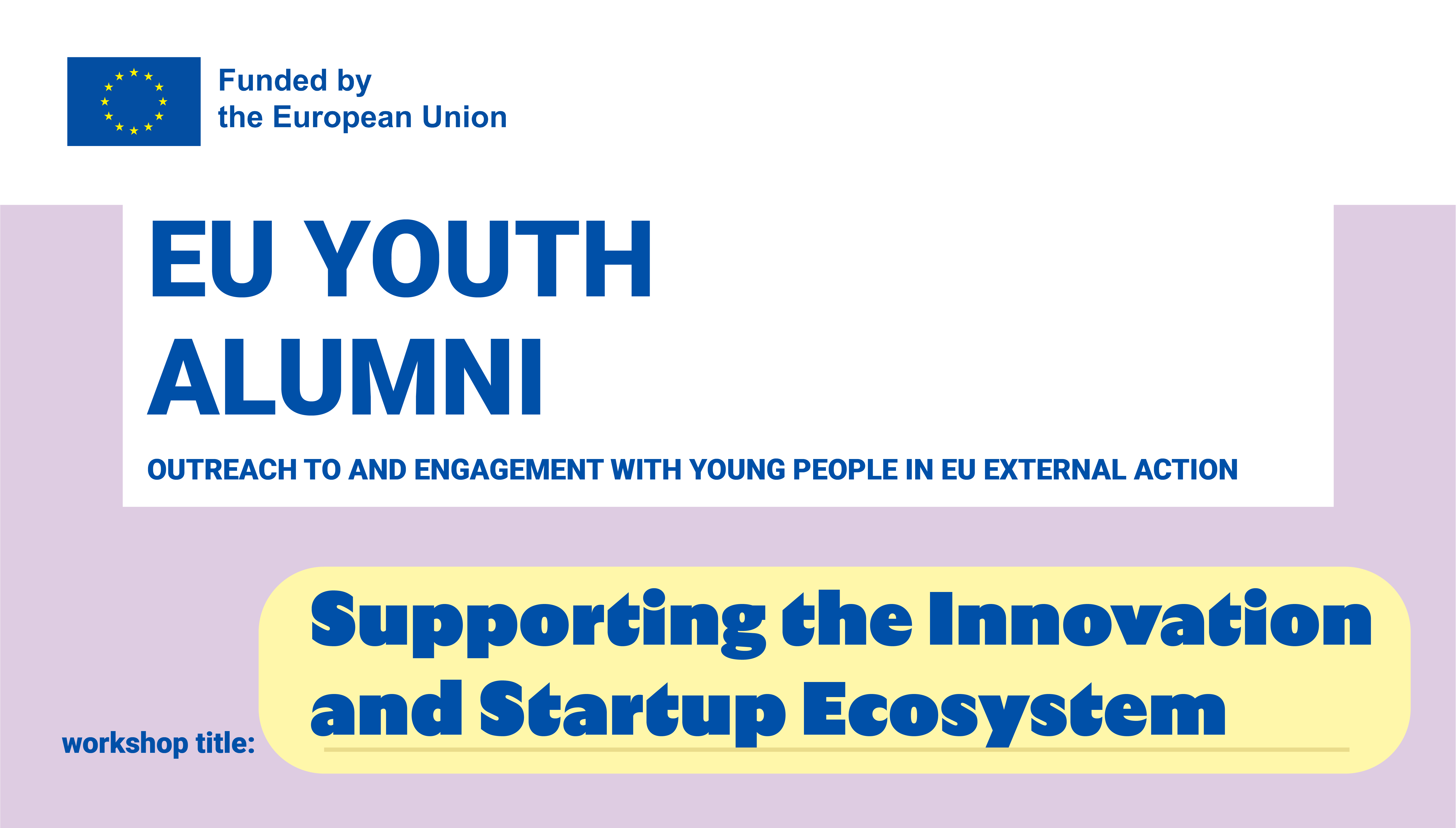 Supporting the Innovation and Startup Ecosystem&nbsp;