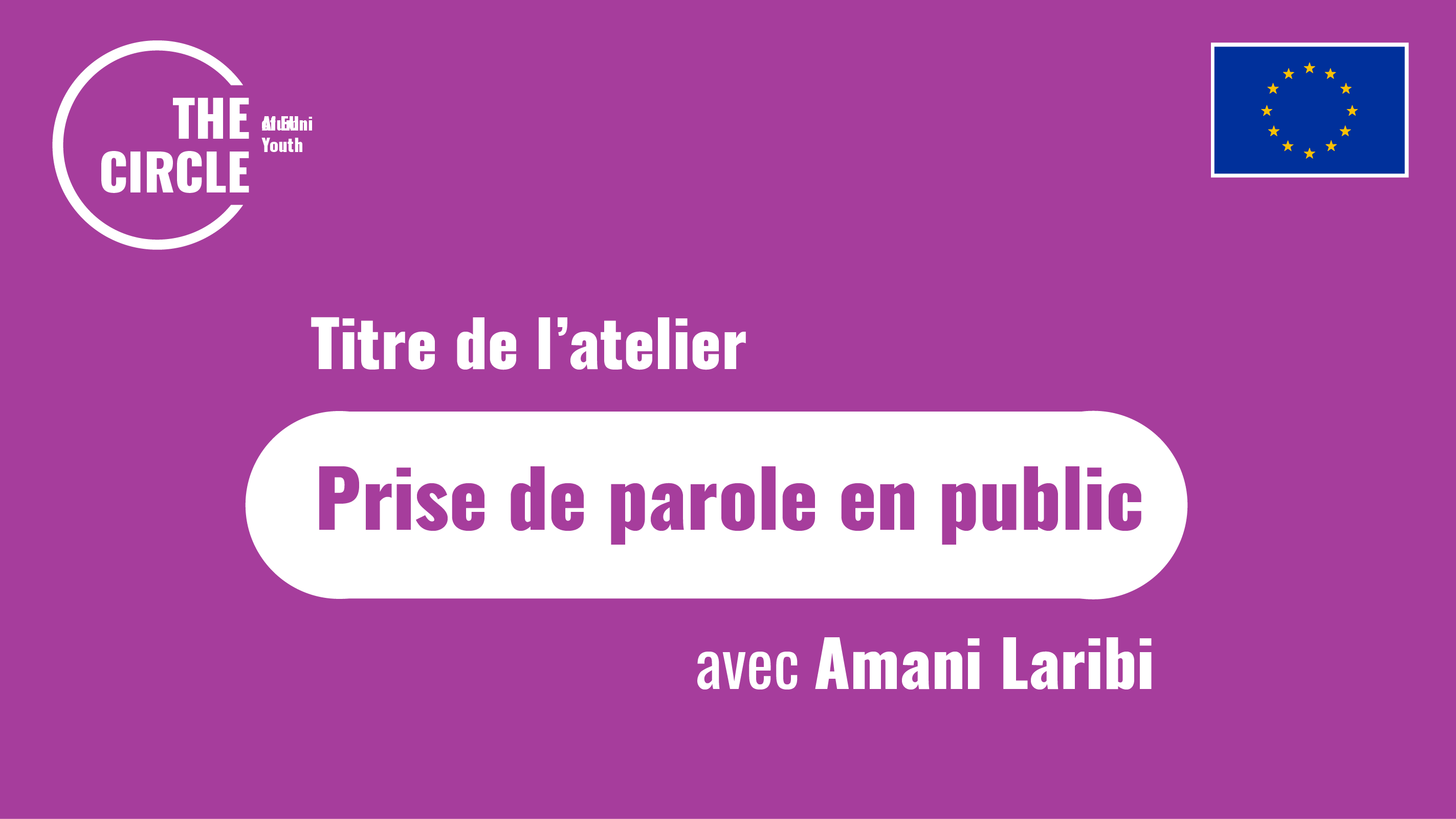 Prise de parole en public banner