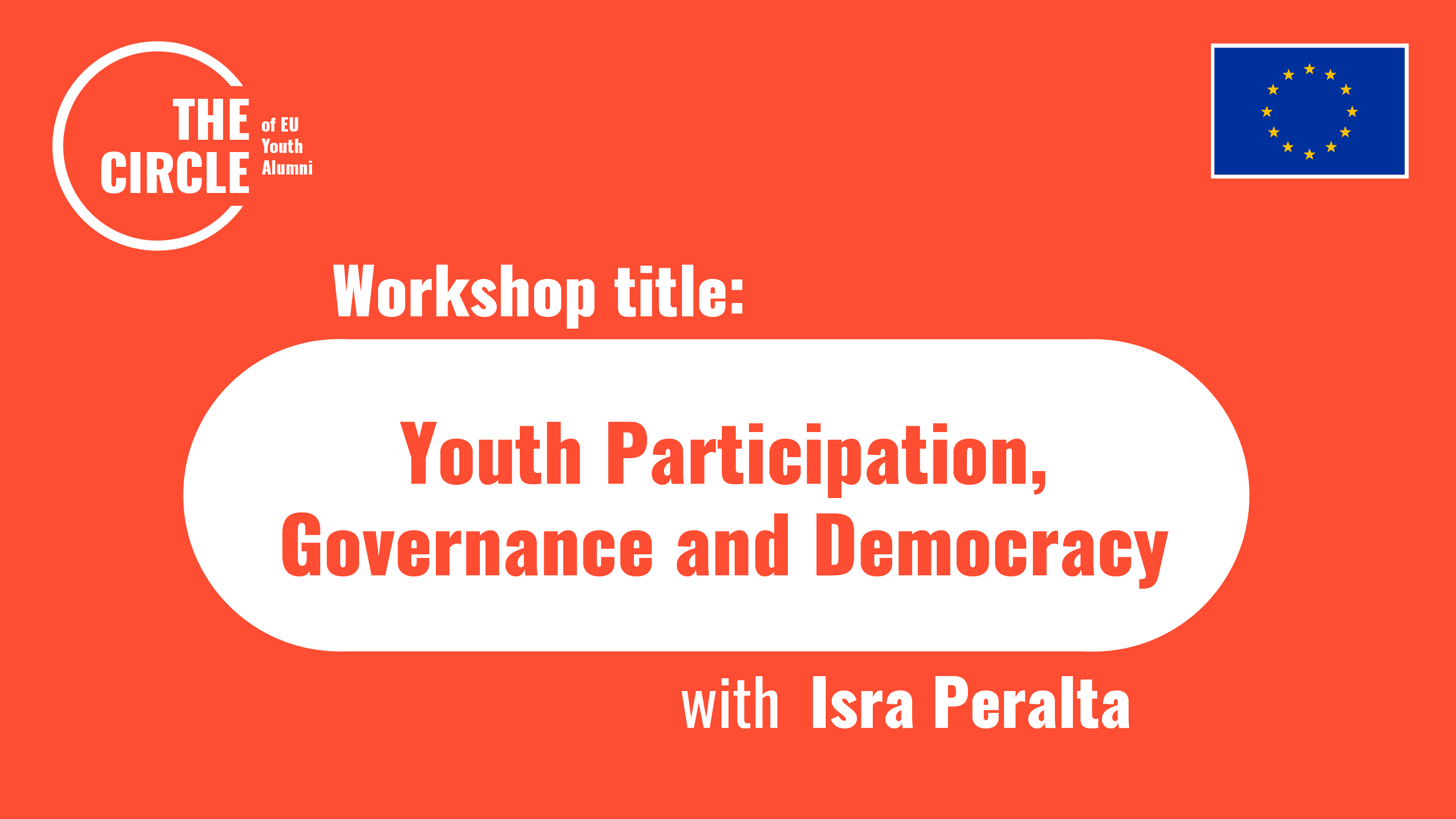 Youth Participation, Governance and Democracy banner