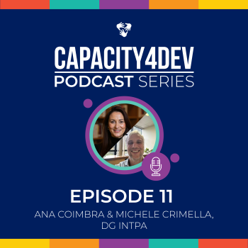 Capacity4dev Podcast series episode 11 visual