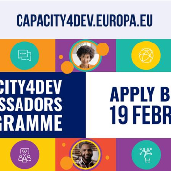 Open call: Capacity4dev Ambassadors Programme (2026-27)