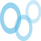 Instrument of Pre-Accession logo with three blue balls in different shades