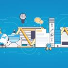 E-Learning and On-Line Degree Concept - Learning and Knowledge - Blue Version (CC0)