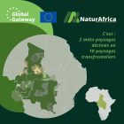 NaturAfrica Afrique Centrale, C’est : 2 méta-paysages déclinés en 10 paysages transfrontaliers. 