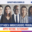 Open call: Capacity4dev Ambassadors Programme (2026-27)