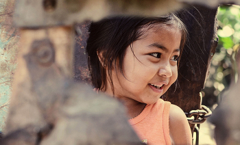 Nicaraguan girl smiling