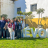 Students involved in developing Évora’s SDG Route in the city’s historic centre.