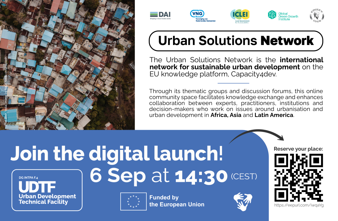 Urban Solutions launch leaflet