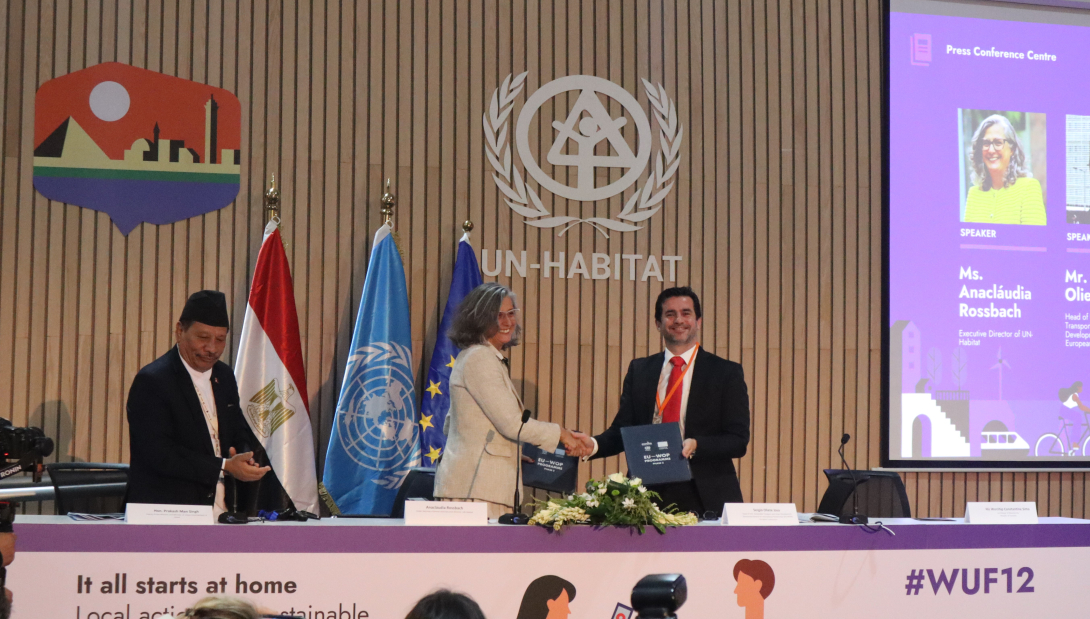 UN-Habitat and EU&nbsp;expand collaboration to tackle global water and sanitation challenges