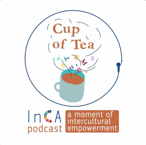 Cup of Tea logo from the InCA podcast series