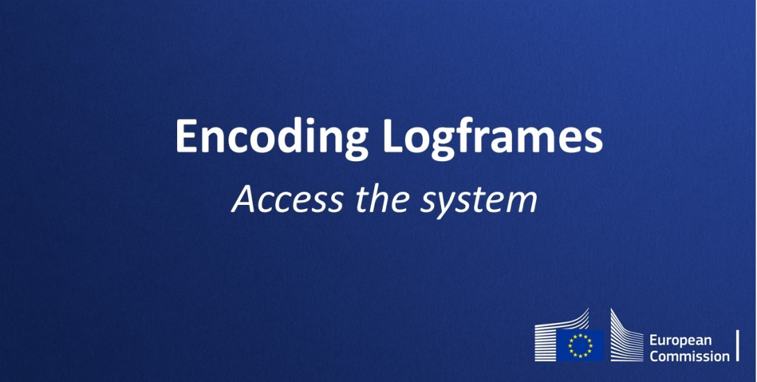 DECORATIVE IMAGE "ENCODING LOGFRAMES: ACCESS THE SYSTEM"