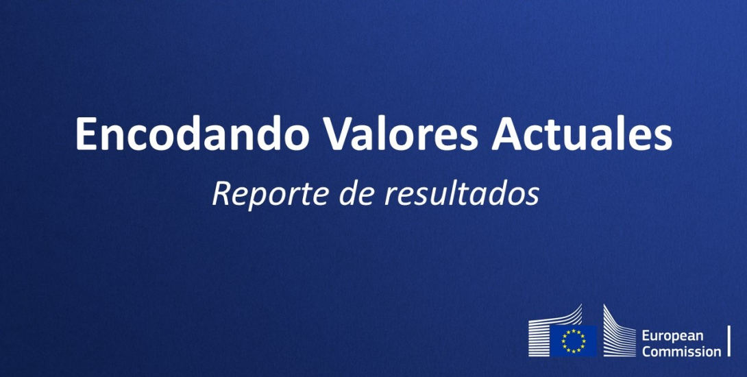 Slide where it is possible to read in Spanish Encodando Valores Actuales - Reporte de resultados