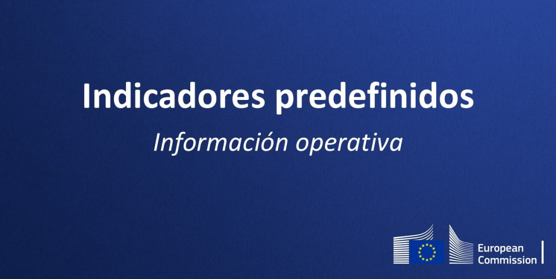 Thumbnail with the text: Indicadores predefinidos informacion operativa